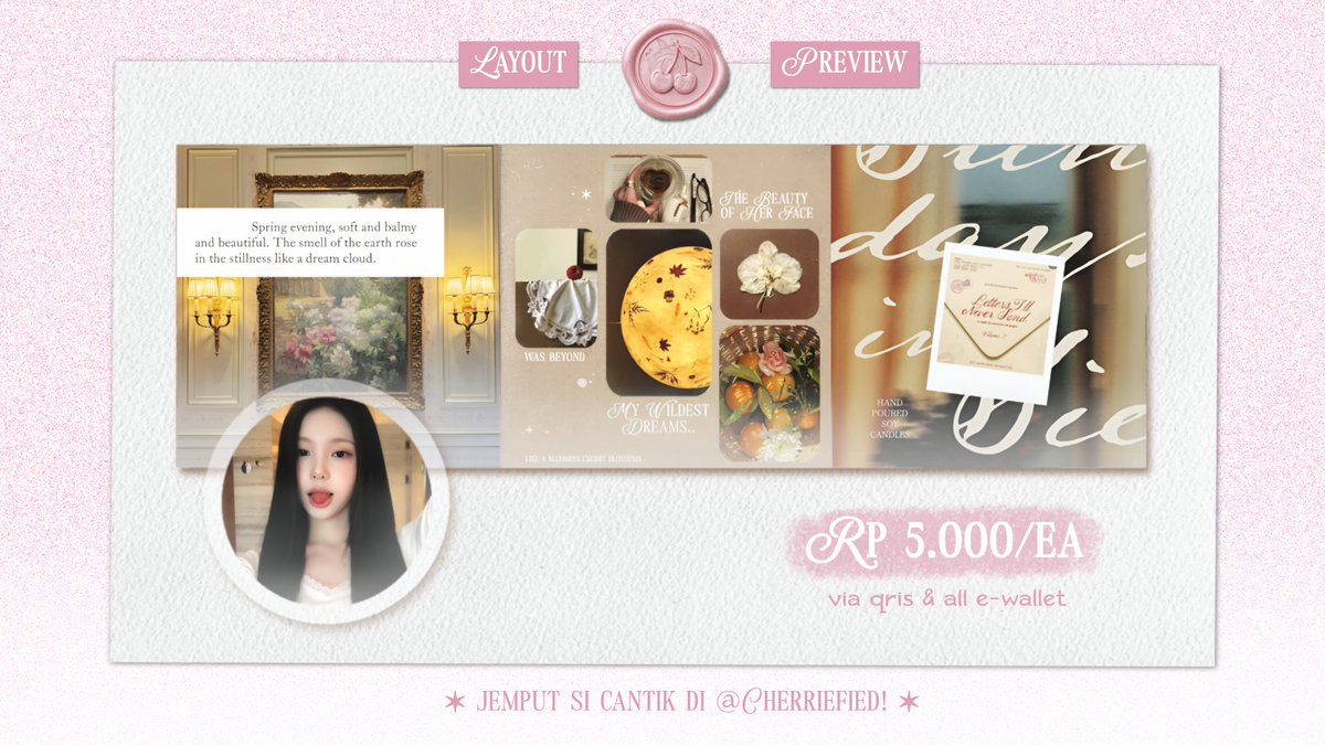 hi aku open juga untuk katalog moodie_in_japan iyaah, darls! ( ›~‹ )♡