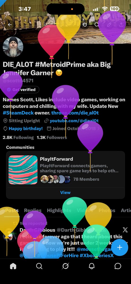 DIE_AL0T #MetroidPrime aka Big Jennifer Garner 😉 tweet media