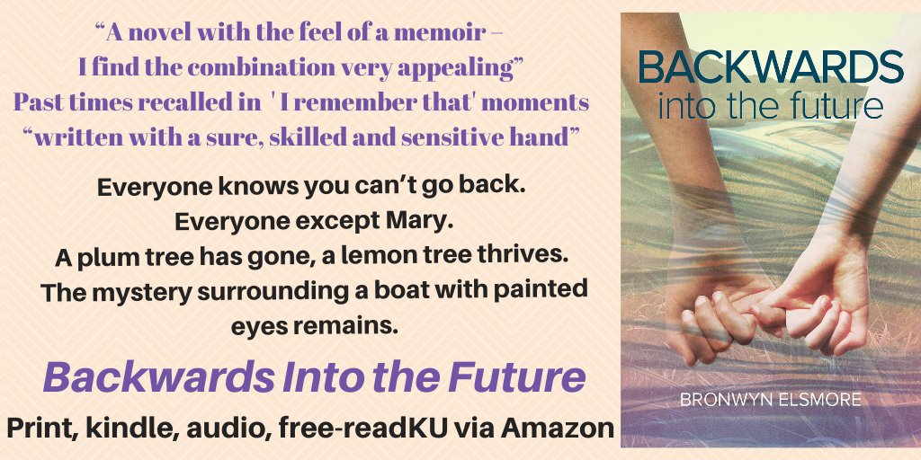 flaxroots's tweet image. #novel
BACKWARDS INTO THE FUTURE
Reviewers say:
"gentle story, with a mystery in the background"
"full of misty memories of simpler times"
paperback, e-book,  audiobook, or #FREEread  KindleUnlimited
amazon.com/dp/0992249147