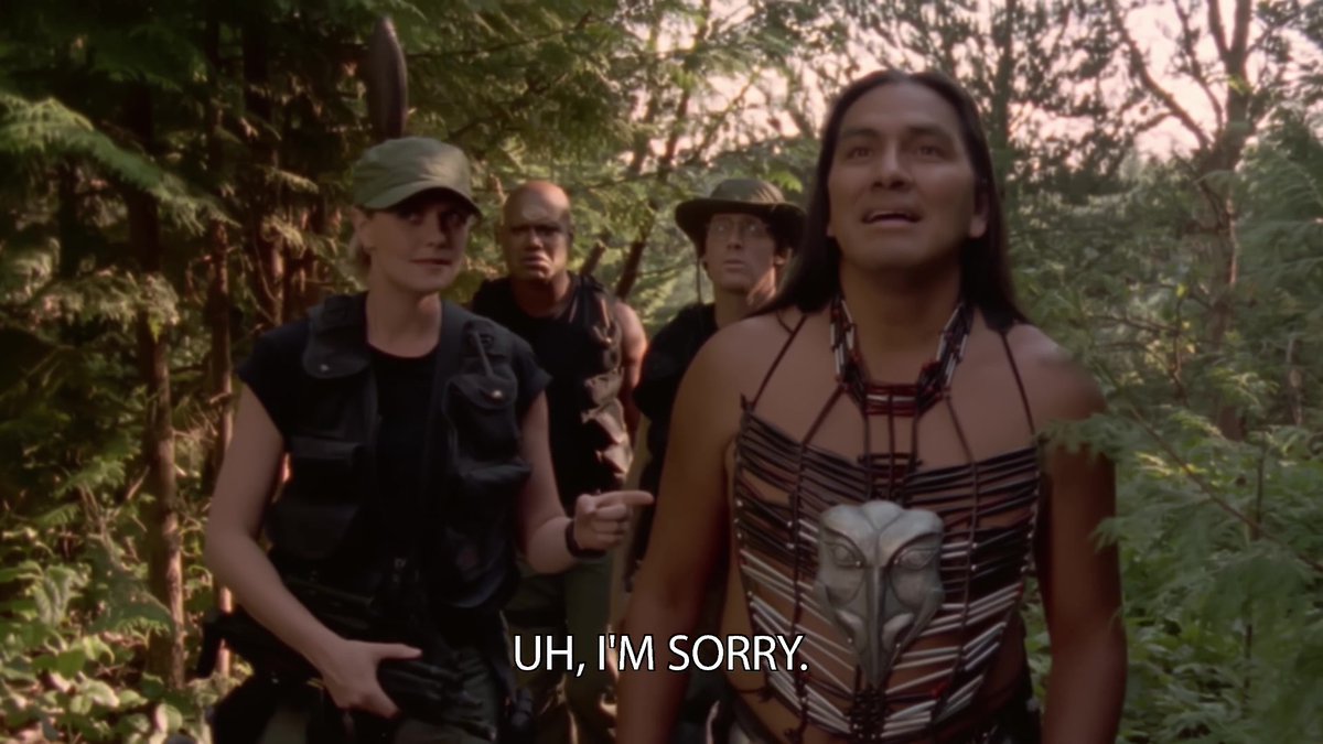 EverySG1Frame's tweet image. Stargate S02E13 - Spirits - Frame 0472