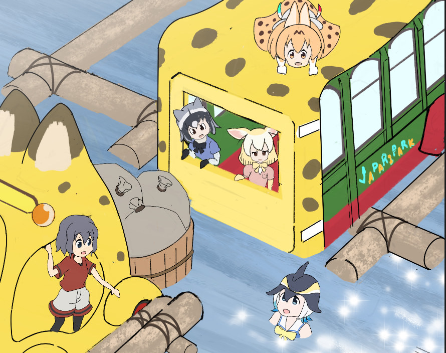 けものフレンズ とらべる tweet media