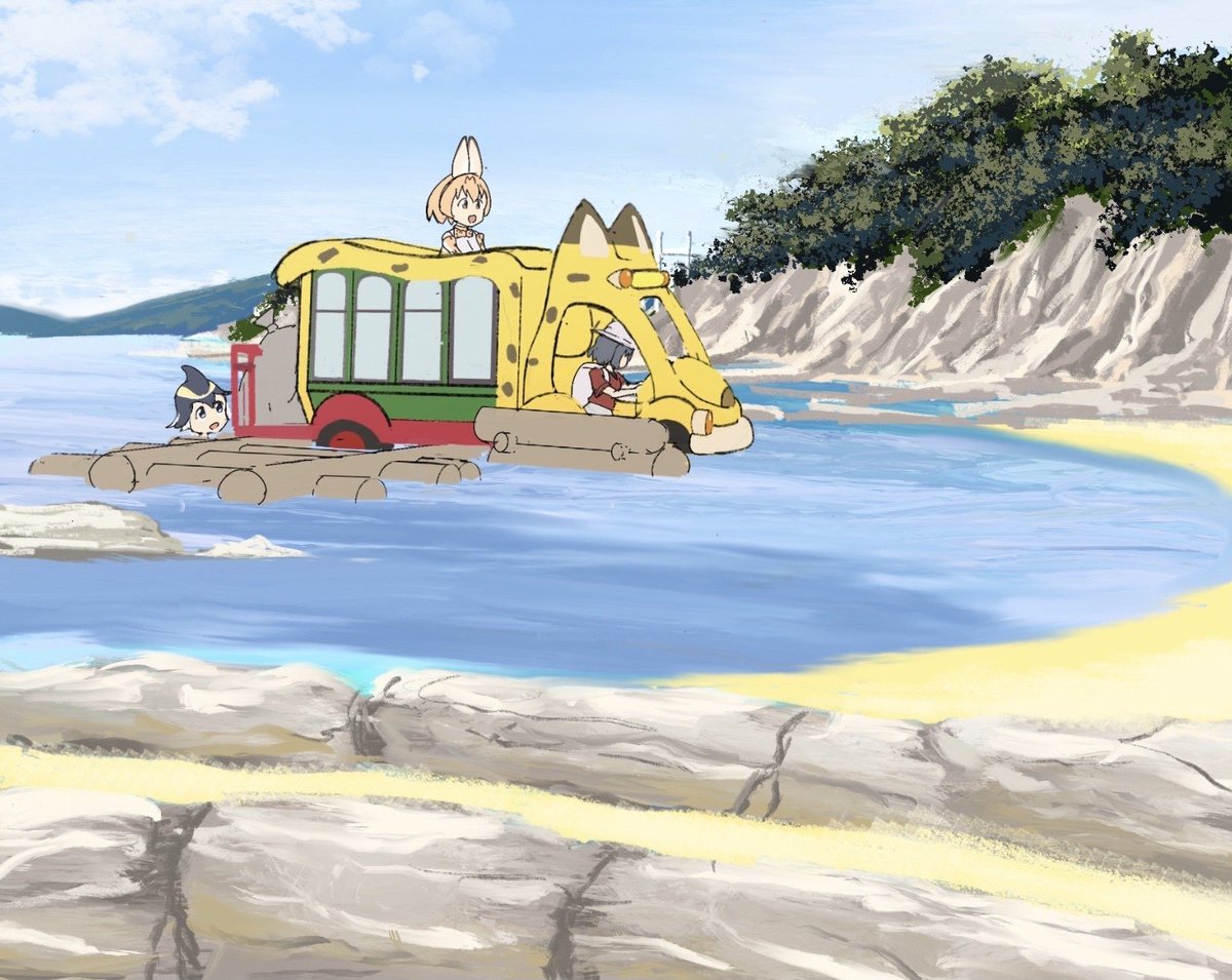 けものフレンズ とらべる tweet media