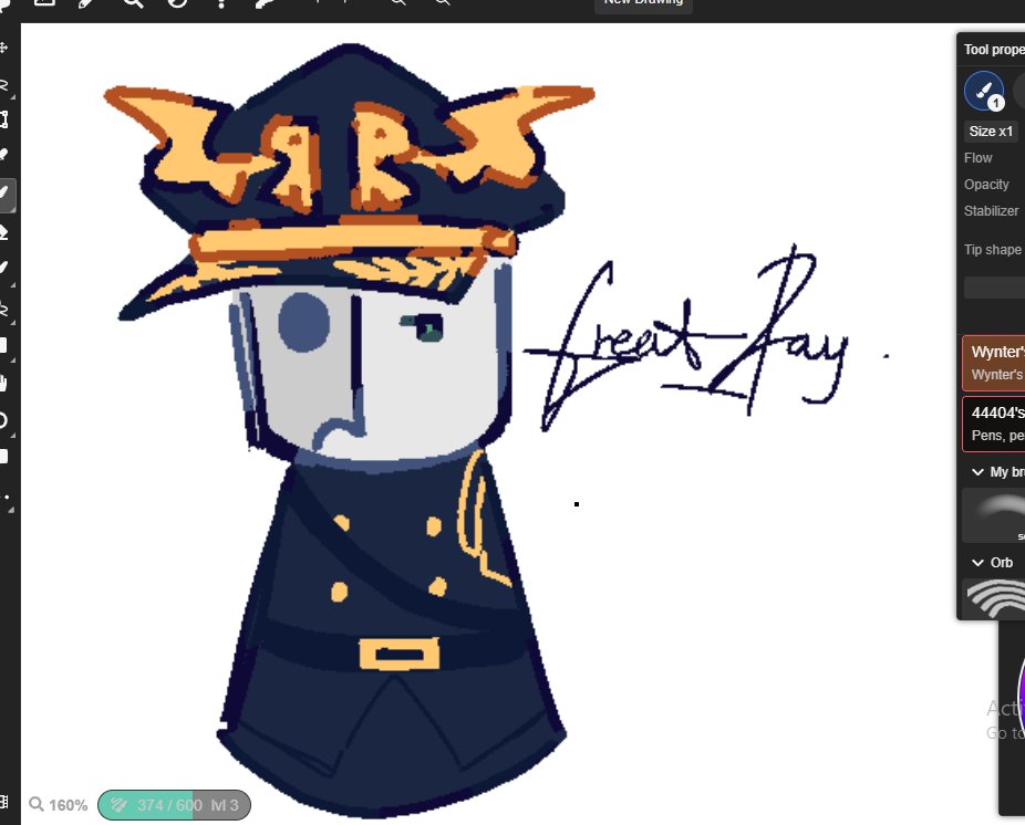 Minx_Alarie's tweet photo. Great_Day from #daysunion #robloxmyth :'D
(i practiced sm for the handwriting ong) https://t.co/vsrXX4Rafx