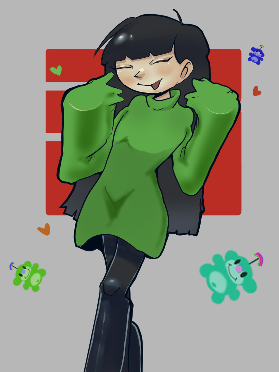 tukuo_akiyuki's tweet photo. イッキ見見ながら描いたKND https://t.co/CpkJ3csGQ4