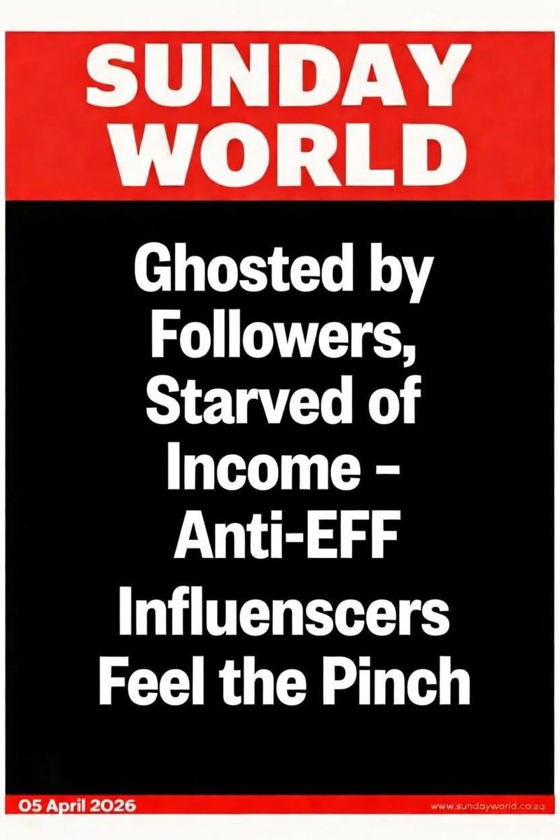 MtsheposSA's tweet photo. The outcome is firmly in our hands, the mandate has not changed and the snakes must starve.
#RegisterToVoteEFF #StarveTheseDevils
#RegisterToVoteEFF2026LGE https://t.co/SOSdXdPTEZ
