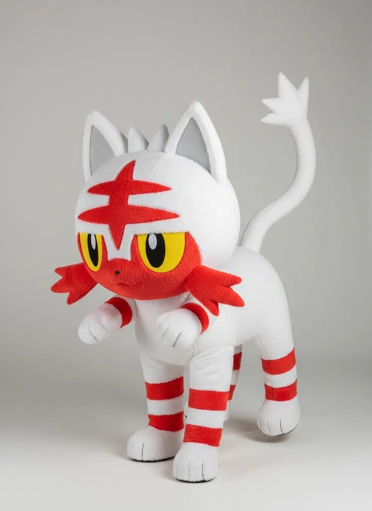 ChaoemperorC's tweet image. An AI generated mascot costume for the Pokémon Shiny Litten.

#litten #pokemon #shinypokemon #cat #kitten #alola #mascot #mascotcostume #cosplay #fursuit