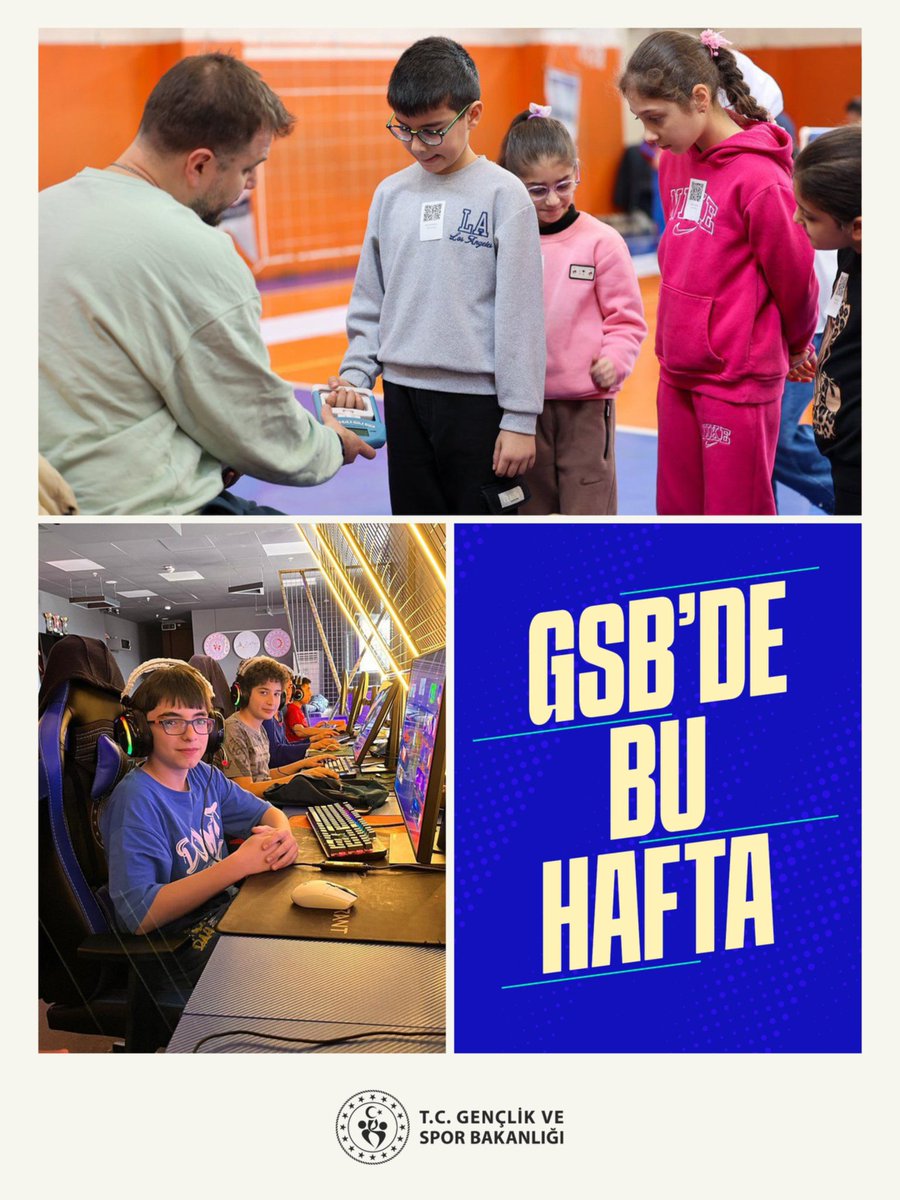 gencliksporbak's tweet photo. GSB tesislerinde bu hafta! ♥️

Sporun, öğrenmenin ve kardeşliğin merkezinden haftanın en canlı kareleri... ➡️

#GSBHepYanında https://t.co/CCIEsluYb6