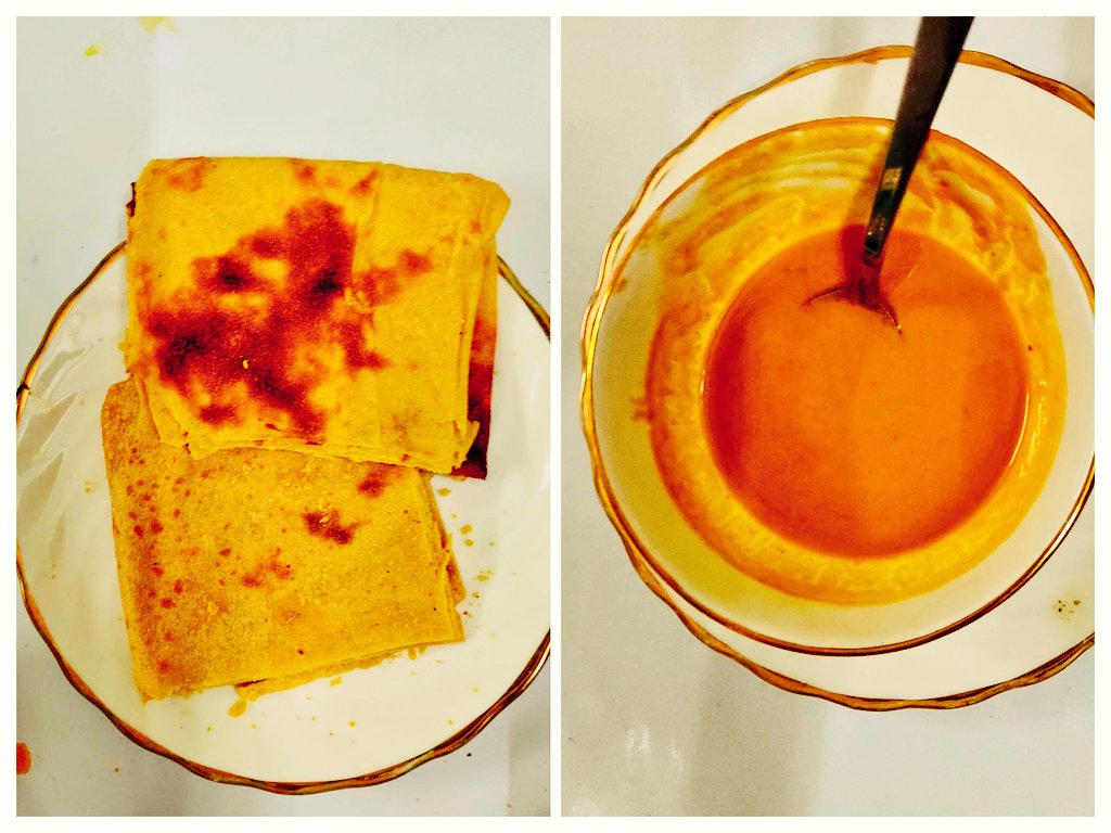 Ananth_IRAS's tweet image. Let’s see some 💛 for Sunday Yellow!

Something very Maharashtrian - puran poli with Aamras! #yellow #Photography #theme_pic_India_yellow