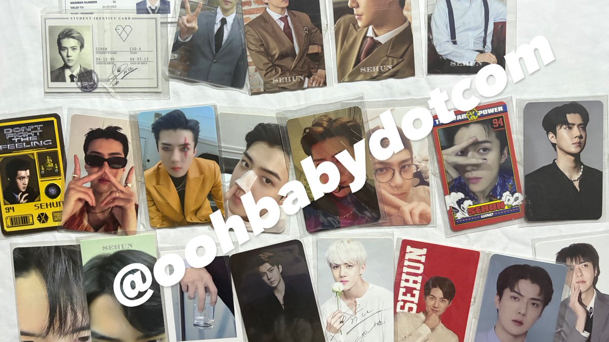 oohbabydotcom's tweet photo. FOR SALE / INTEREST CHECK EXO ALBUMS AND PHOTOCARDS TAKE ALL 
🎓HELP ME GRADUATE🎓

- 30 pcs albums
- 80+ pcs Photocards

Deets are in reply section 
- DM me for the prices or any queries po

- Rfs: for my tuition fee

lfb shop wts lf exo sehun pc album https://t.co/pqWuyqAdNE