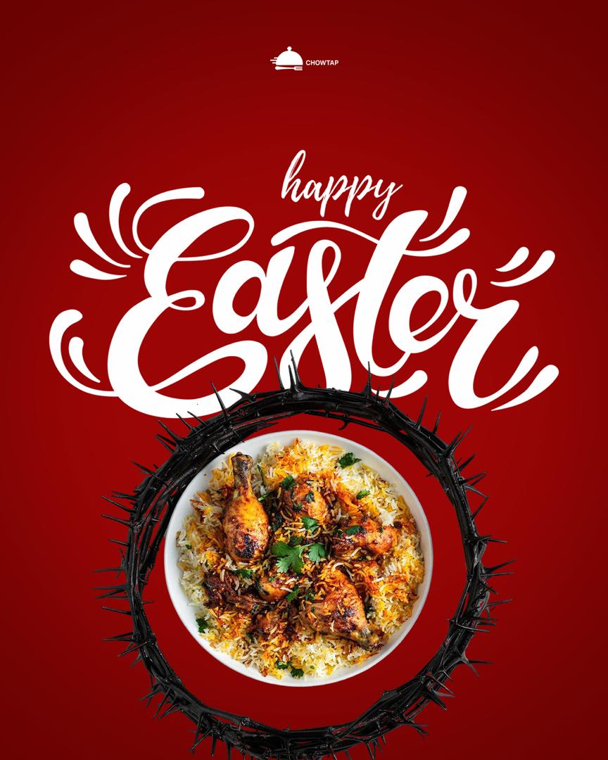 chow_tap's tweet photo. Happy Easter  💛
A season of love, renewal, and good moments 😌
Wishing you joy and peace ✨
#Chowtap #EasterSunday https://t.co/bjuQ4FZ9Nh