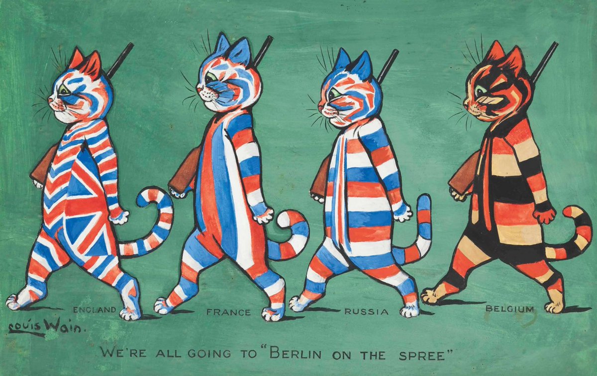 Louis Wain Bot tweet media