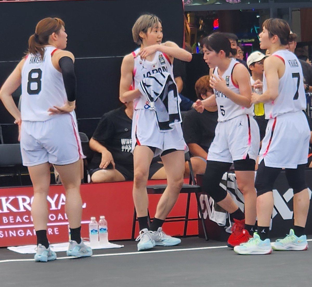 imai_kazun's tweet image. 日本🇯🇵　VS 🇹🇭
15 対 13

3x3女子日本も接戦に勝利✌

#ガンバレ日本
#3x3