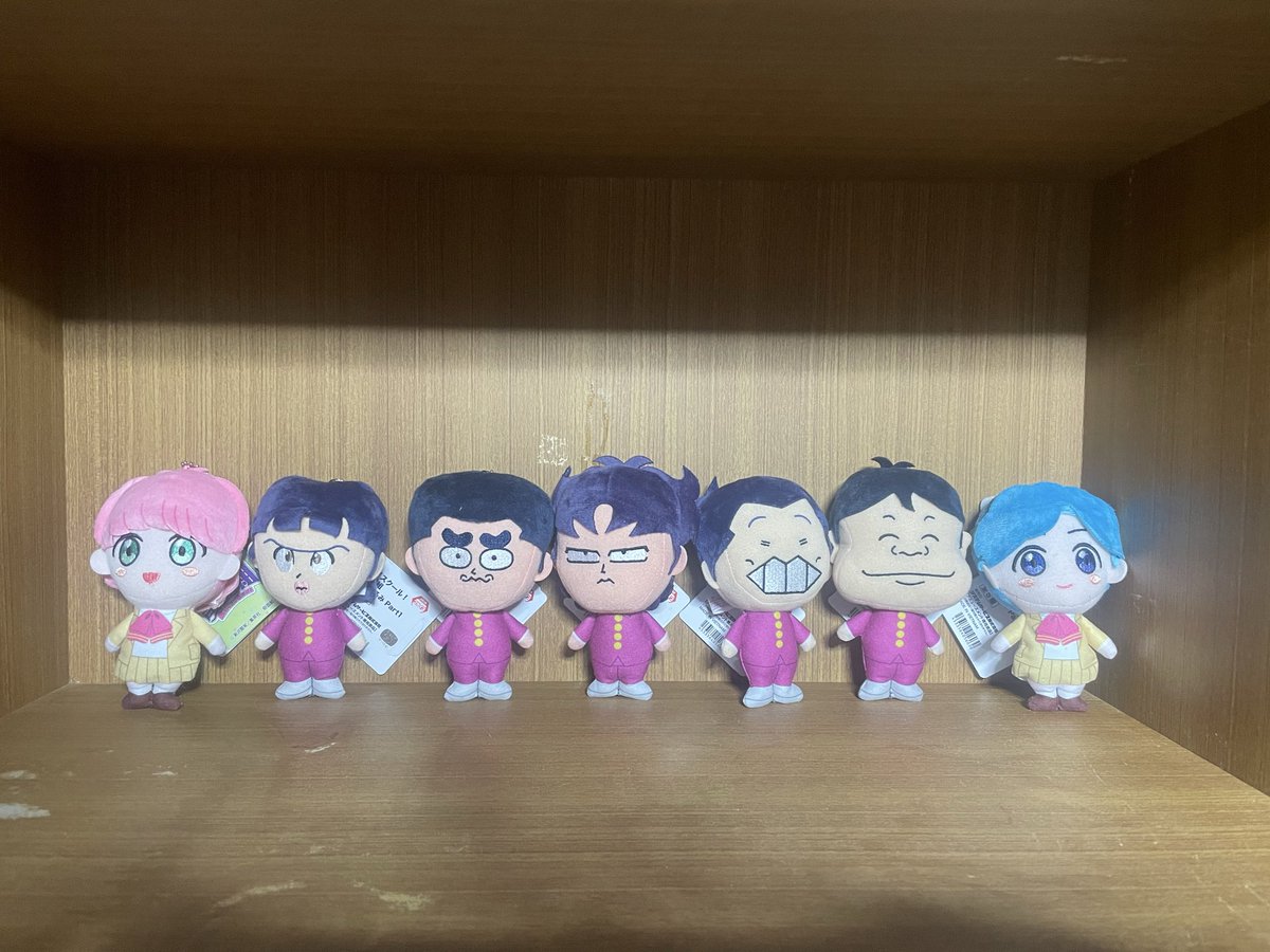 今日もクレーンでななつゲット😆
車で一緒に関西に連れてく用w

豪くんをクレーンがガッシリと捕まえた時プロレス回のコワルスキー戦を思い出した。
取り出し口から出てきた豪くんの顔面が歪んで無くてホッとしまひた🤣