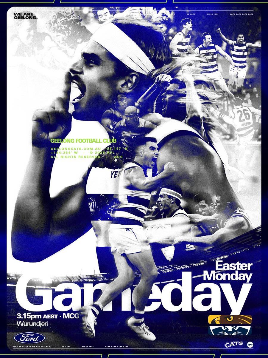 GeelongCats's tweet photo. Back at the ‘G, for the first time in 2026 😻
 
Bring the noise, Cats fans! https://t.co/gOrOdVT5b1
