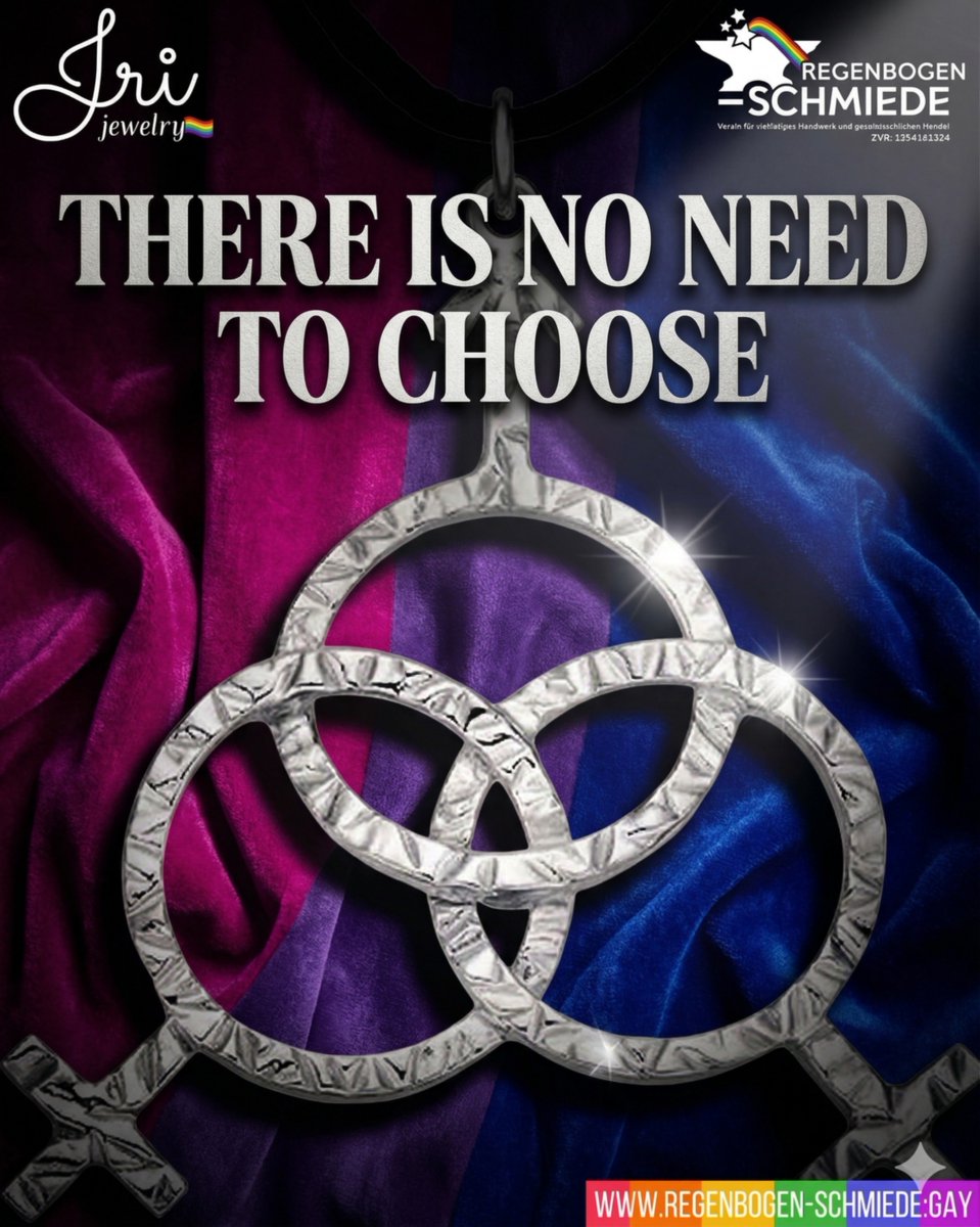 RegenbogenSchmi's tweet photo. "Both? Both. #BothIsGood." πππ
There is literally no need to #Choose when youβre #Bisexual. #BiMeme #Pride https://t.co/sY0sOSScFO