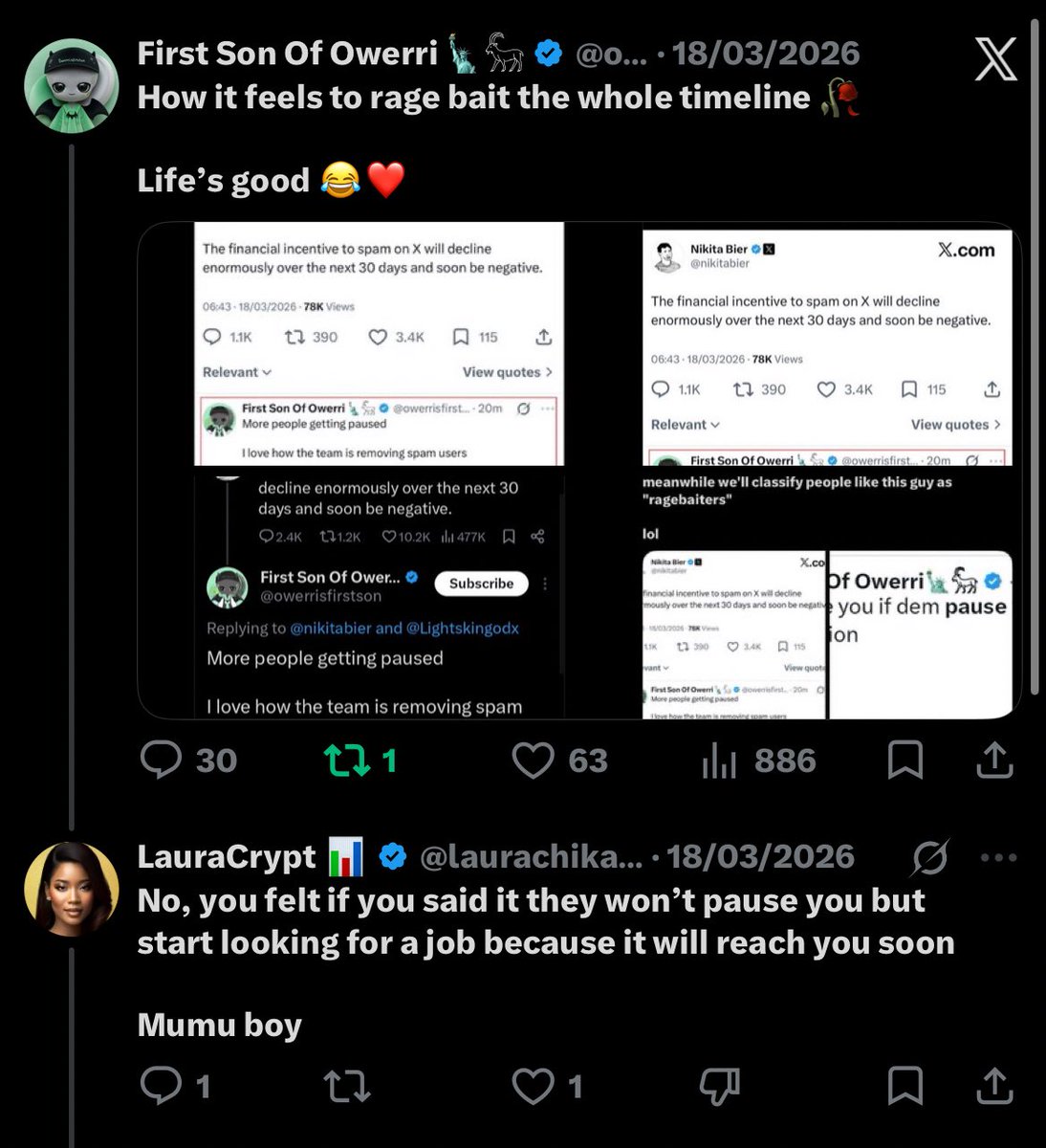 First Son Of Owerri๐ฝ๐ต tweet media