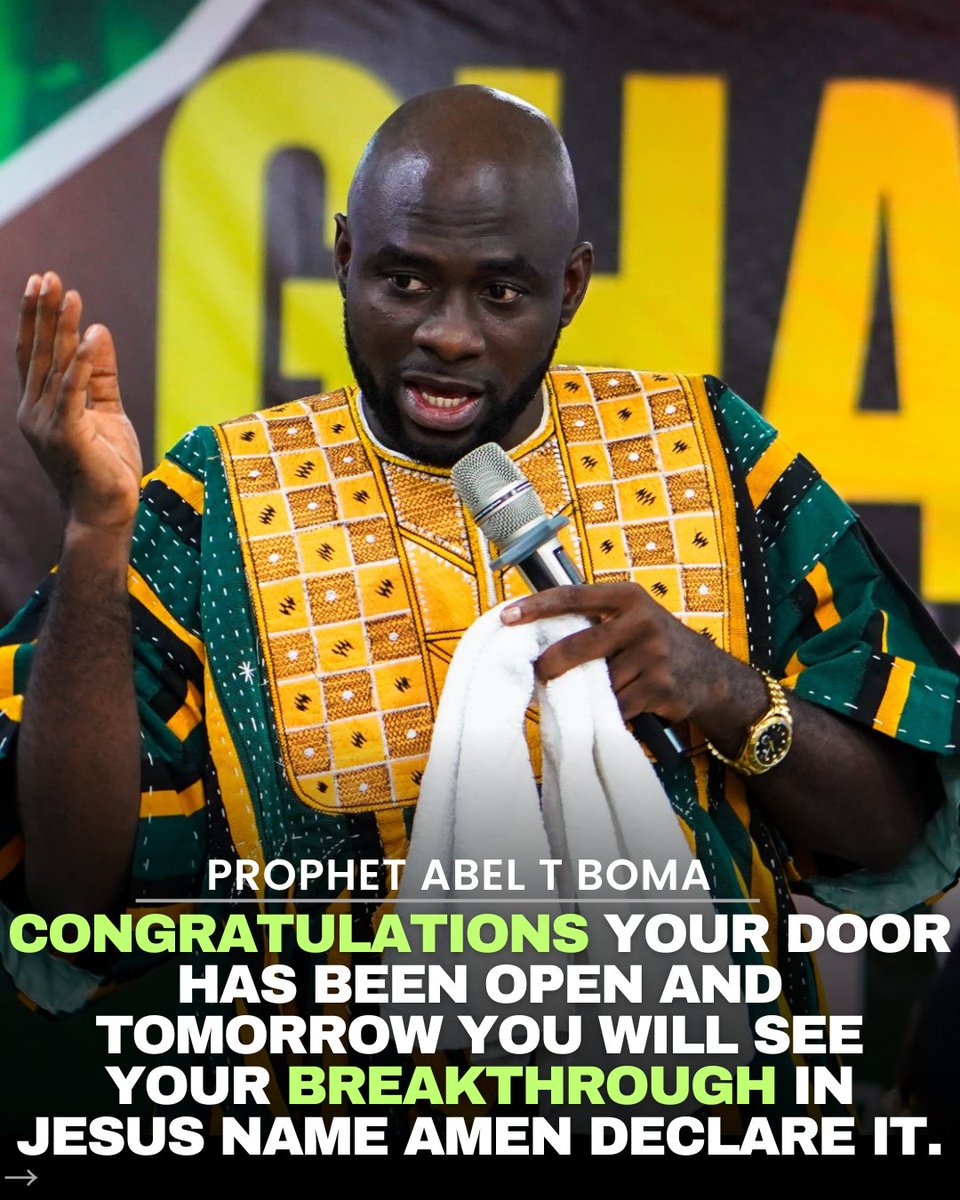 PROPHET ABEL T BOMA tweet media