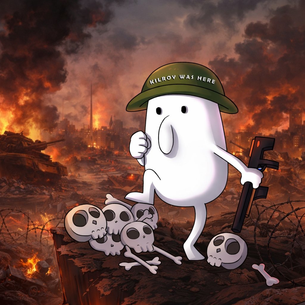chatsage0's tweet photo. @XHash86639 Happy Easter 🫡.

Good vibes and $KILROY strength. https://t.co/2AFL3NoPMf