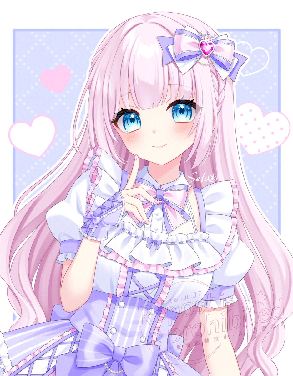 「藤波るかさん #るかの宝物」|せらのイラスト