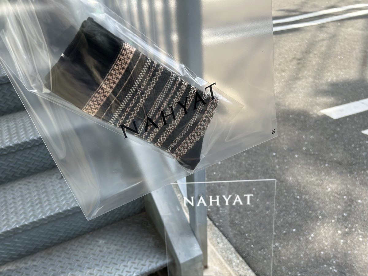NAHYATの受注会に行ってきました
思わぬ出会いもあり行けて良かったです！

やはり実物はどれも良かったので今から悩み散らかしたいと思います