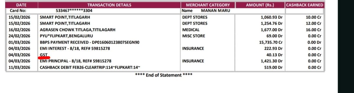 Mannz143's tweet photo. .@Raghav_Chadha @FinMinIndia @askGST_GoI

​Exposing the "Double Taxation" on middle-class Indians! 🚨

​We pay full GST on products, but if we pay via Credit Card EMI, we're hit with 18% GST AGAIN on the interest. Why is consumer credit taxed while standard loans are exempt? https://t.co/YfXR9heP5d
