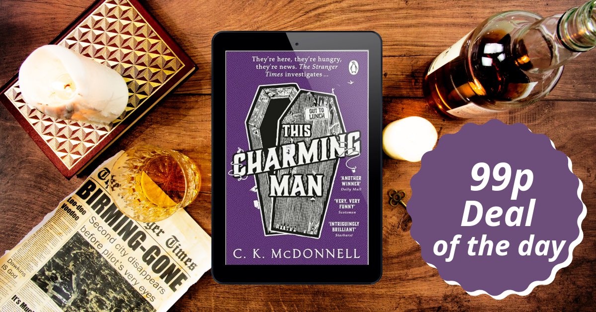 Caimh's tweet photo. Frankly, it feels like a weird day for Amazon UK to make a book about vampires deal of the day but well…
Sacralicious! https://t.co/YgjDaQrbmx