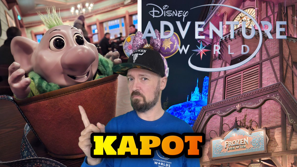 Nieuwe Disney Adventure World video staat nu online!

Wat een feestelijke dag had moeten zijn liep niet helemaal zoals gepland! Wat ging er mis bij de opening van Disney Adventure World? En hoe heb ik het ervaren? Je ziet het hier:

youtu.be/1VB6xeI7G1E?si…

#disneylandparis #vlog