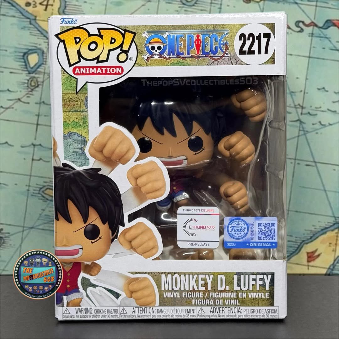 A look at Chrono Toys exclusive Monkey D. Luffy (Gomu Gomu no Gatling)!

📸: @thepopsvcollectibles503 (IG) 

#Funko #OnePiece