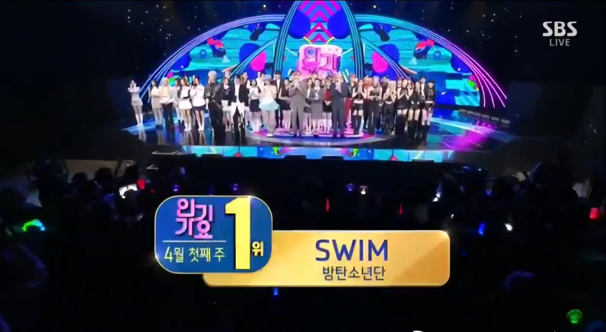 sobok0317's tweet image. 축하해🎉 방탄도아미도💜
#방탄소년단_인기가요_1위축하해
#방탄소년단_SWIM_음방9관왕
#SWIM9thWin