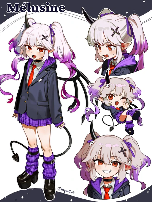 Mélusine the half succubus