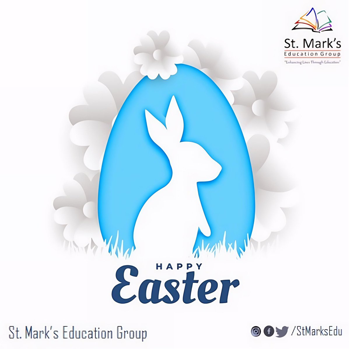 StMarksEDU's tweet photo. This Easter, may the spirit of hope, renewal, and new beginnings inspire every young mind to grow, learn, and shine brighter.

St. Mark’s Education Group wishes you a joyful and blessed Easter! 

#HappyEaster #EasterWishes #QualityInEducation #StMarksEDU https://t.co/CWjUA9spH5