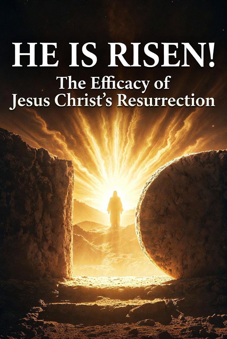 GodOfEverithing's tweet photo. “He Is Risen!”

The Efficacy of Jesus Christ’s Resurrection

On the third day, Jesus Christ — the God of Everything — who had hung on the cross and cried out with His final breath, “It is finished!” rose triumphantly from the grave, conquering death forever.

The tomb was empty.  
The stone was rolled away.  
Death had been defeated.

The same hands that were nailed to the cross now held the keys of death and hell.  
The same voice that had prayed “Father, forgive them” now declared victory over the grave.

“He is not here: for he is risen, as he said.” (Matthew 28:6, KJV)

This is not just a nice story.  
This is the most powerful event in human history.

Because Jesus rose:

- Every sin was fully paid for.  
- Death lost its sting.  
- The grave lost its victory.  
- The God of Everything proved that nothing — not even the darkest Friday — can stop His love.

“But now is Christ risen from the dead, and become the firstfruits of them that slept.” (1 Corinthians 15:20, KJV)

His resurrection is the guarantee that we too will rise.  
It is the power that breaks every chain today — addiction, shame, fear, brokenness, despair.

“Therefore we are buried with him by baptism into death: that like as Christ was raised up from the dead by the glory of the Father, even so we also should walk in newness of life.” (Romans 6:4, KJV)

The same power that raised Jesus from the dead is alive in every believer right now (Romans 8:11, KJV).  
That power heals hearts, restores families, defeats giants, and gives bold hope in a confused world.

This Easter, celebrate the risen King!

The God who hung on the cross and rose on the third day is still the God of Everything — and He is alive!

Drop **“HE IS RISEN”** in the comments if the resurrection of the God of Everything stirs your heart today.

Share this with someone who needs hope — the tomb is still empty, and the victory is still real.

The God of Everything is Jehovah.

#HeIsRisen #Easter2026 #ResurrectionPower #GodOfEverything #VictoryInChrist