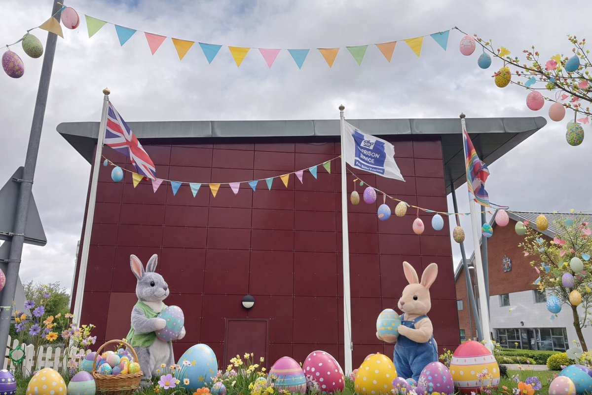 uk_prison's tweet photo. UKPS Network would like to wish everyone a peaceful and happy Easter. https://t.co/xFhGGgcNRB
