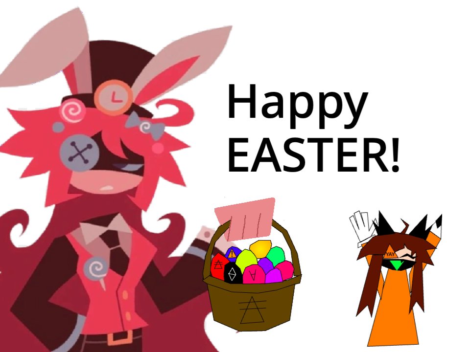 happy Easter everyone!! #nonfpe #fpe #fanartㅤㅤㅤㅤ #EasterEggHunt #easter #fundamentalpapershenanigans #fundamentalpapereducationfanart #eastereggs