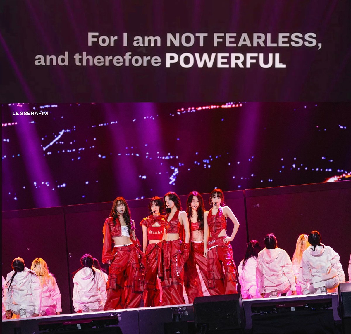 LESSERAFIM CHARTS tweet media