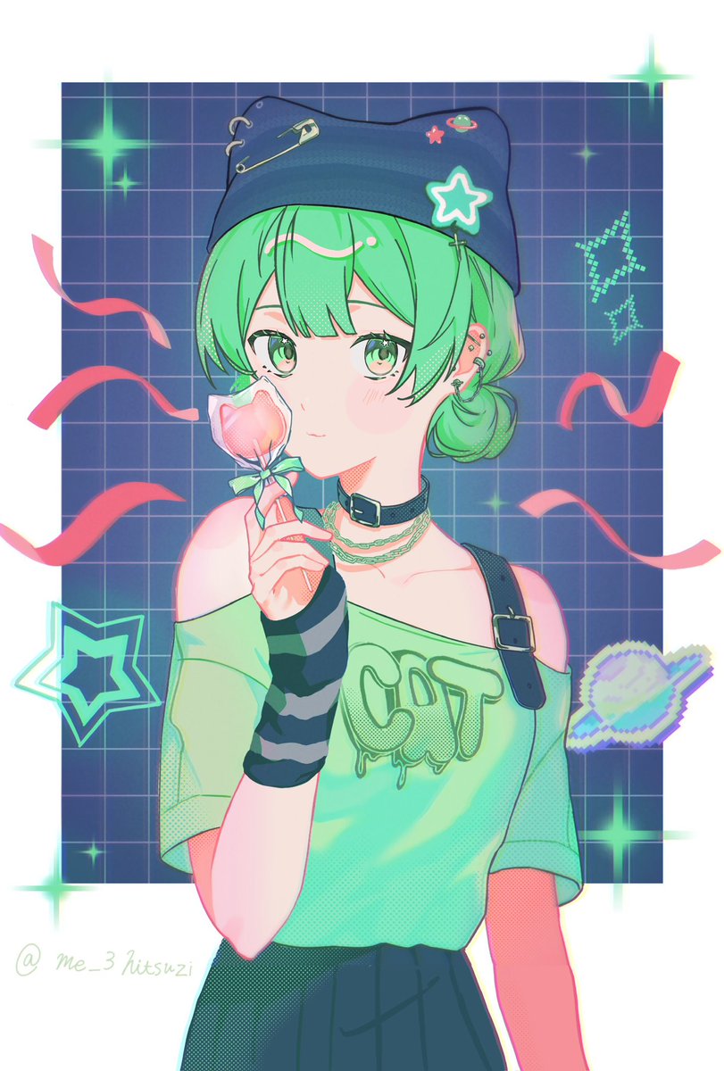 学校のイベントで出した絵
#一次創作
#oc