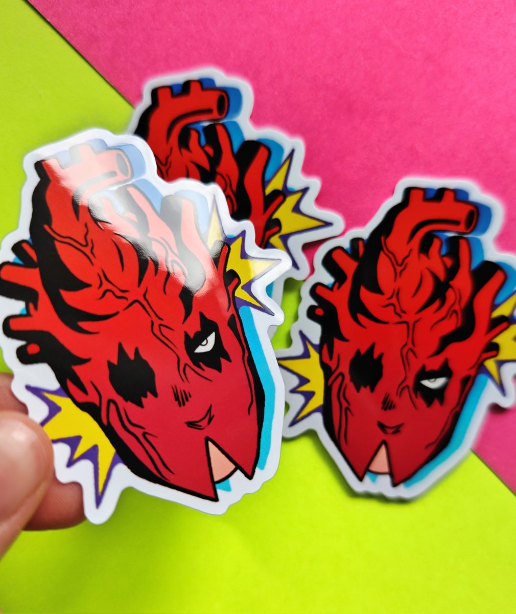 CSMBTC's tweet photo. More dorohedoro stickers! Special guest appearance with Akira https://t.co/jkIZpbapWK