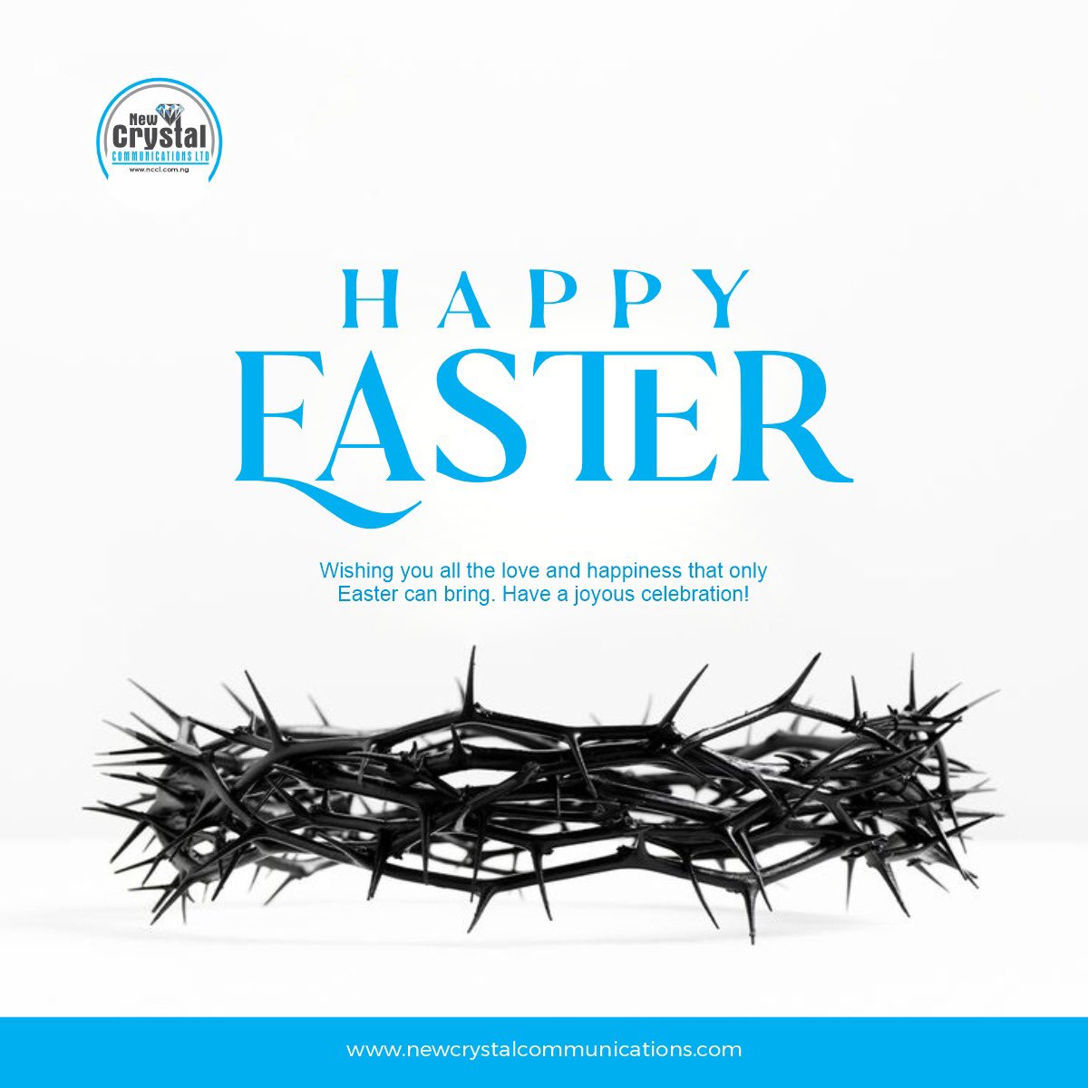 Newcrystalcomms's tweet photo. He is risen.
Hope is alive.
Happy Easter from All of us at NCCL. https://t.co/BQviAr2o8X