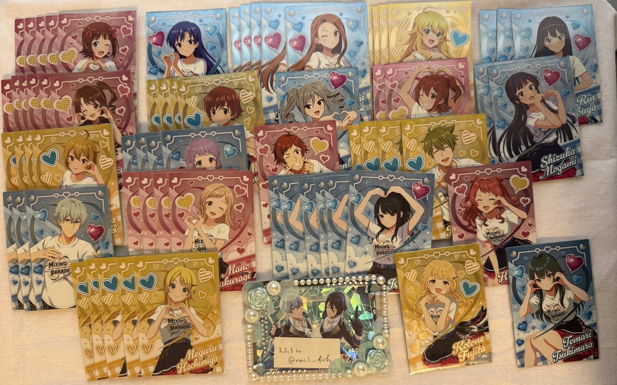 nacl__fish's tweet photo. @no_TL
【交換】 ツアマス アイドルマスターTOURS 

譲)画像1、2、3のSR、CO、SSR、TR
求) 画像4参照

郵送希望📮

検索からでもお気軽にお声掛けください😊 https://t.co/HbhBmk3Xpl