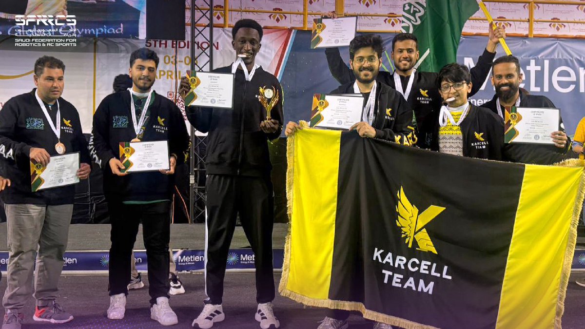 🇸🇦🥉

حقق فريق كارسيل المركز الثالث في فئة Football ضمن بطولة MRC الدولية للروبوت في كريت – اليونان 🇬🇷🤖⚽

ألف مبروك👏🏼

<a href="/Saudi_SAQR/">صقر | SAQR</a>

 🇸🇦🥉

Karcell Team secured 3rd place in the Football category at the MRC Global Olympiad in Crete, Greece 🇬🇷🤖⚽

Congratulations 👏🏼