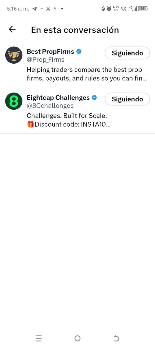 LeoTraderFX1's tweet photo. @Prop_Firms @8Cchallenges All done.

Thank you for the giveaway.

I'm already participating.

God bless you. https://t.co/l2QeyoCY36