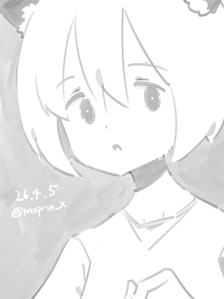 #もきゅ絵日記 26.04.05✏️