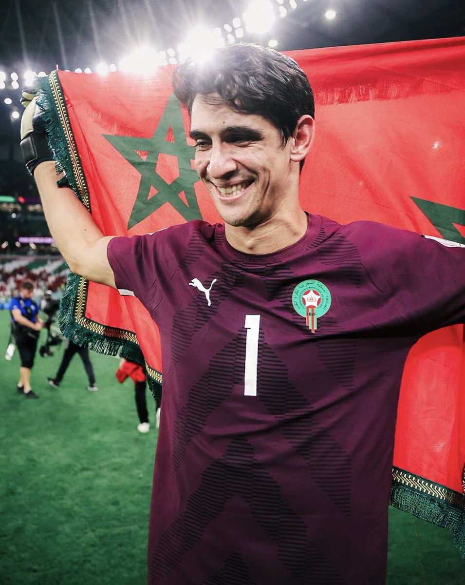 Bounou e o orgulho de ser marroquino ❤️🇲🇦

#CopadoMundoFIFA