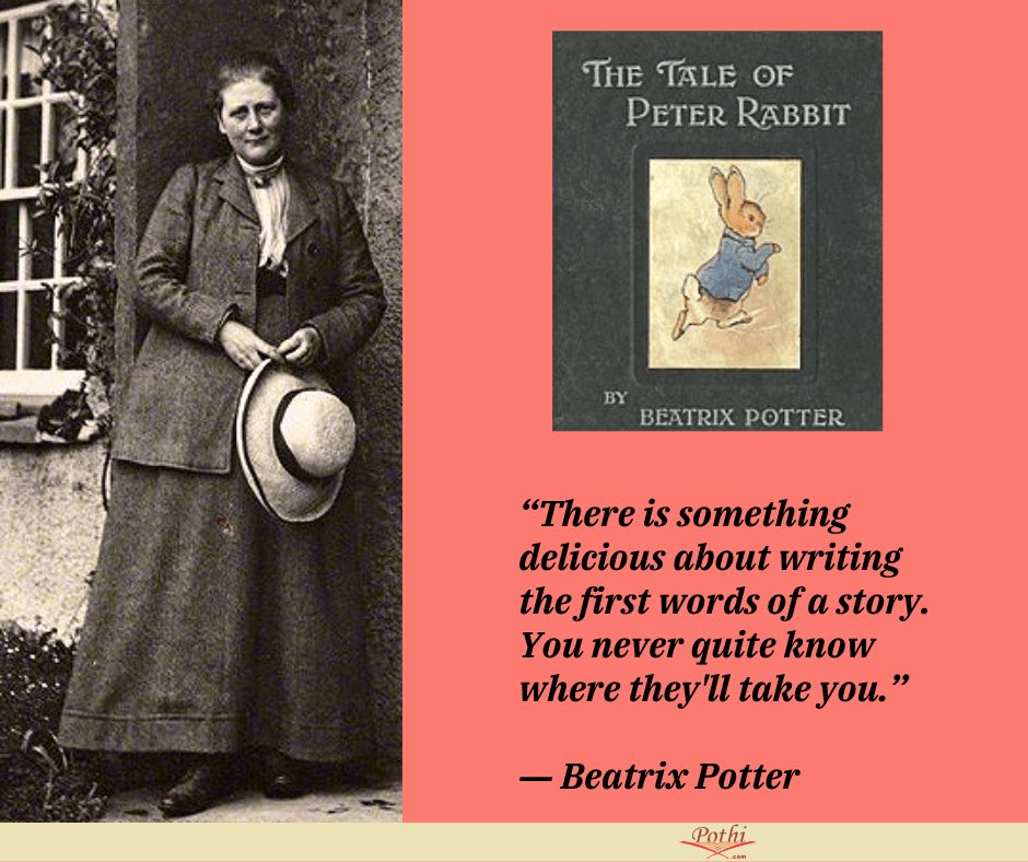 ASanduren's tweet image. "I cannot rest, I must leave my mark on the world." 
--Beatrix Potter
#potter  #peterrabbit