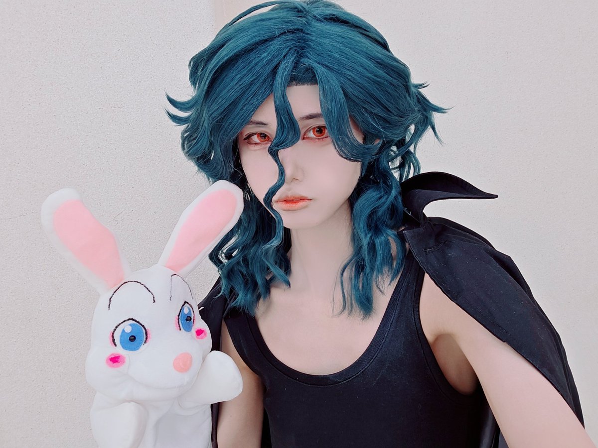 ぎせい🖤4/5青プ🐰 tweet media