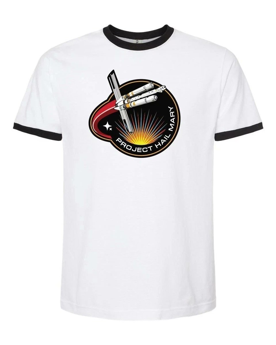 映画「Project Hail Mary」で劇中登場するT-shirtsを探しています(その