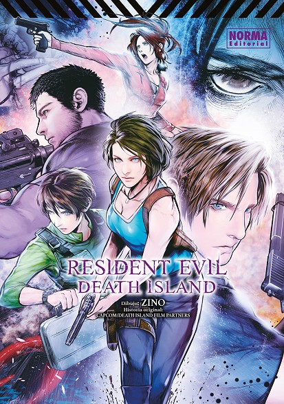 JrKenja's tweet photo. Manga- Resident Evil Death Island (Zino). Entre libros de la bilogía de Julia, @Syranel_Ilust me regaló este manga. No es una historia original, ya que adapta de manera fiel la trama de la película de animación. El dibujo es magnífico, y la edición de tapa dura es muy bonita. https://t.co/naypQH3ZiT