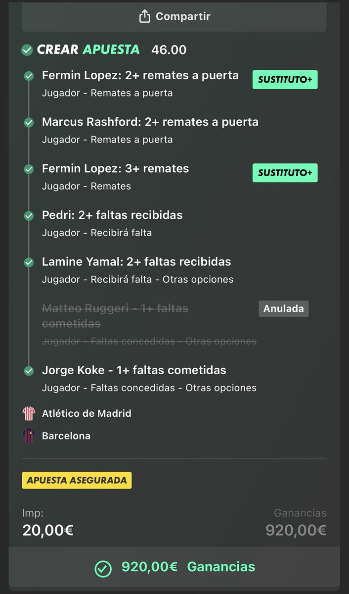 SHARKBETS00's tweet photo. Domingo de aumentos.

Ayer cuota 46✅
Cuota 10✅
Cuota 15✅

Hoy?

300❤️ y subo todo https://t.co/mmKAufGfAk