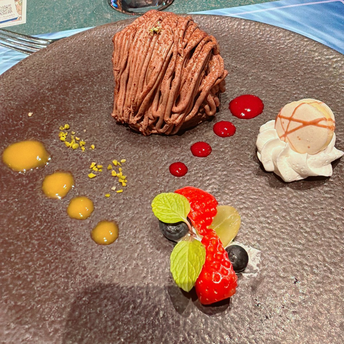satu1110's tweet photo. ミスレスのご飯どれも美味しかった！！！
過去一すきなご飯だった！！ https://t.co/NdxQgHutMQ
