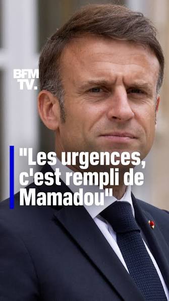 Il estime probablement qu'il y a "trop de Mamadou" dans les mairies aussi